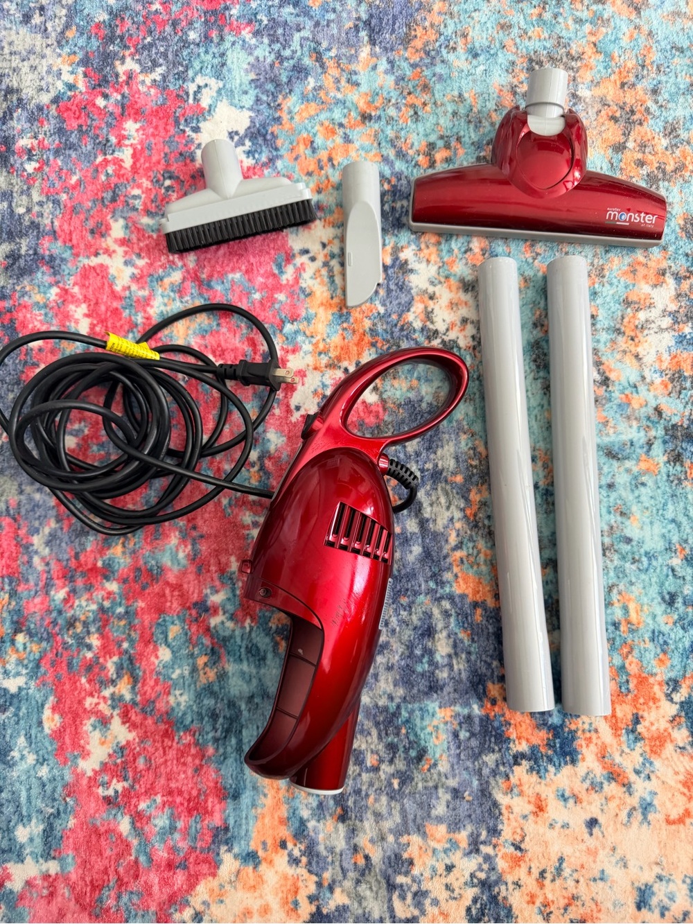 Monster Euroflex # HO55 Vacuum Use Handheld Or Stick. Fast Ship!